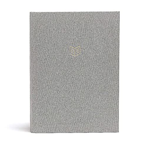 Truth Bible For Women, Gray Linen Cloth Over Board, Black Letter, Full-Color Design, Wide Margins, Notetaking Space, Devotionals, Reading Plans, Easy-To-Read Bible Serif Type